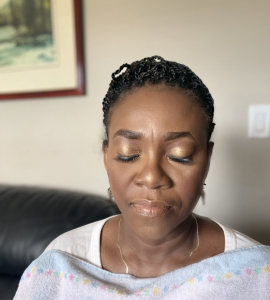 Natural glam for CakedByNK