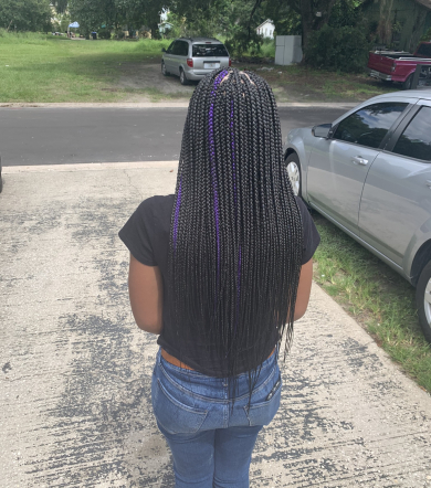 Small Box Braids for Brittanythebraider